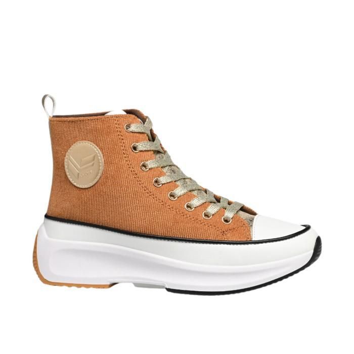 basket couleur camel femme