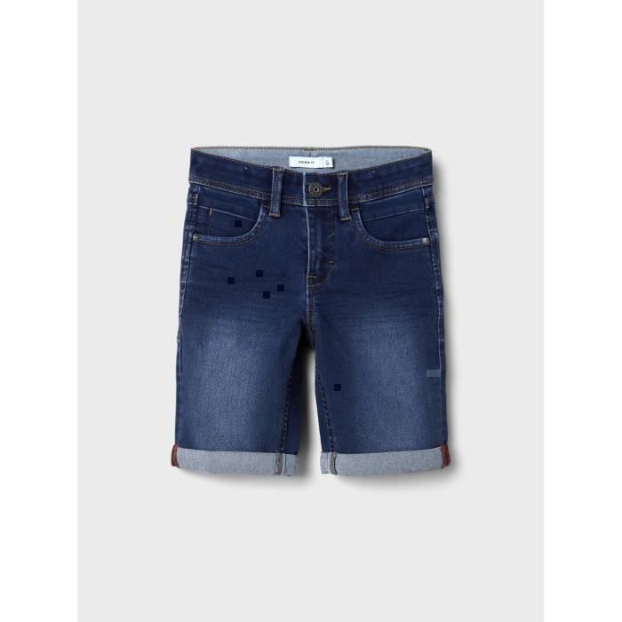 Short En Jean & And Pour Femme - Taille 29, Longueur De Jambe 14 - Délavé Bleu Moyen - Occasion