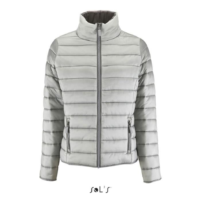 Doudoune femme gris metal deals