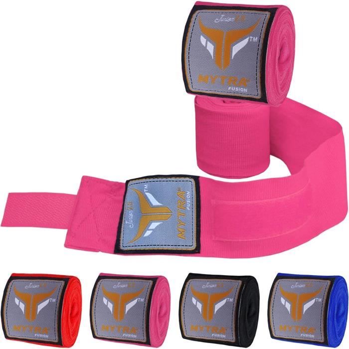Mytra Fusion Gants de boxe junior pour enfants avec paume ventilée