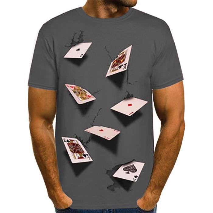 tee shirt homme motif