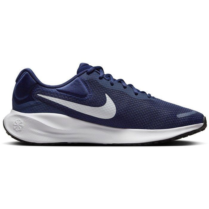 Nike Nike Revolution 7 Homme - Baskets bleu tige synthétique lacets