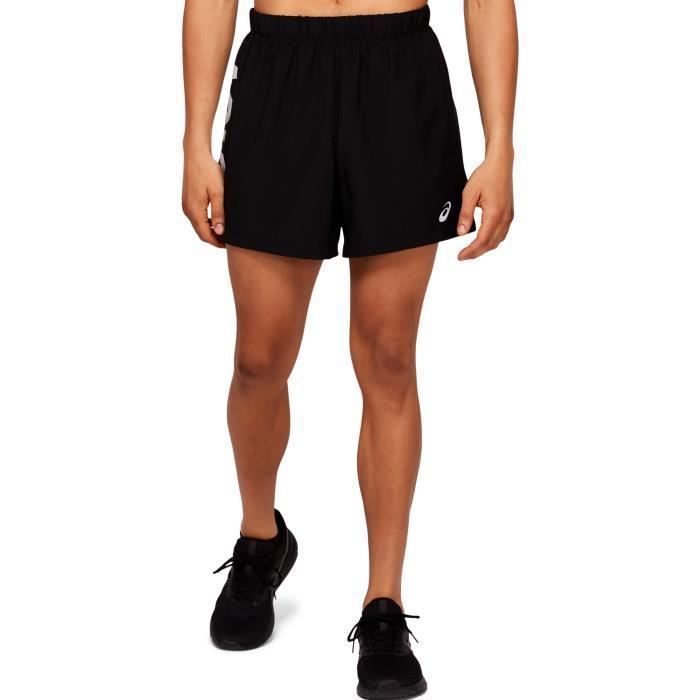 Short - Asics - Katakana 5in - Noir - Respirant - Homme