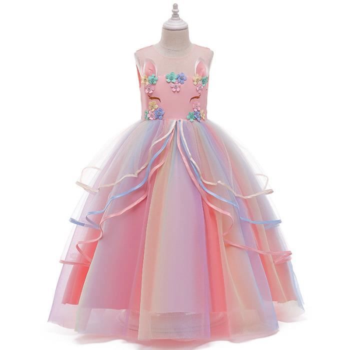 Robe Princesse Licorne Fille