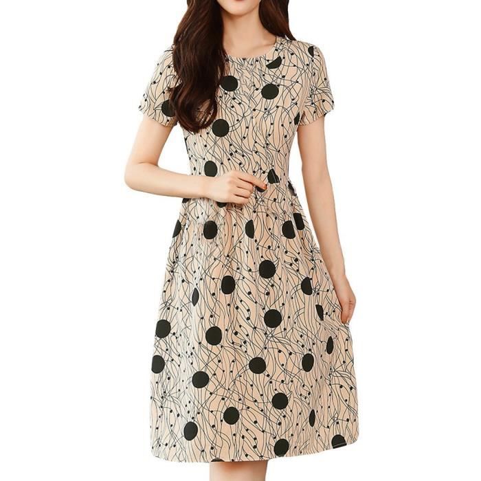 Robe été courte manches courtes Lutgardis - Akoustik Online