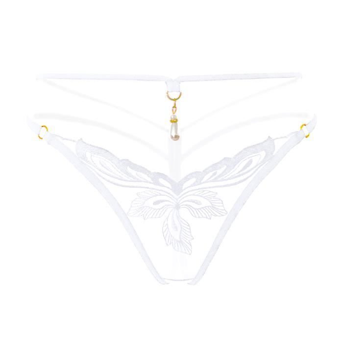 String Piege Lingerie – New Grace – Rouge – Taille 46 – Neuf Avec étiquettes