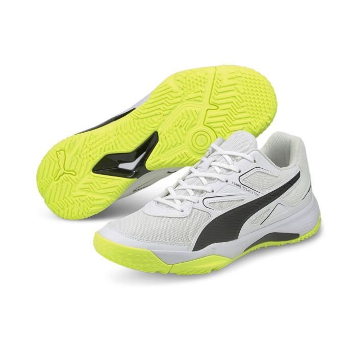 puma grise et jaune
