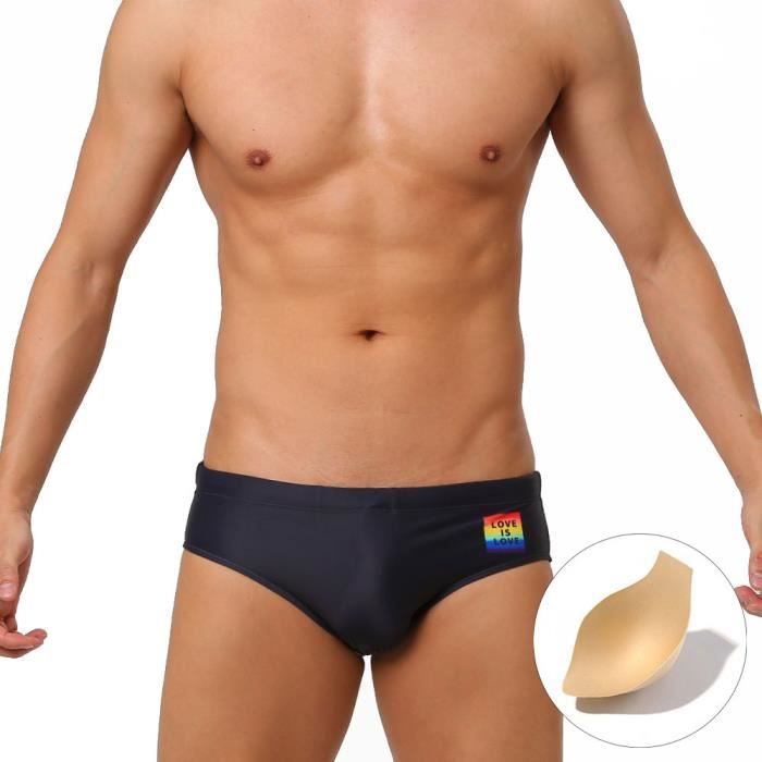 Slip De Natation Taille Basse Pour Homme - Polyamide - Neuf Avec étiquettes