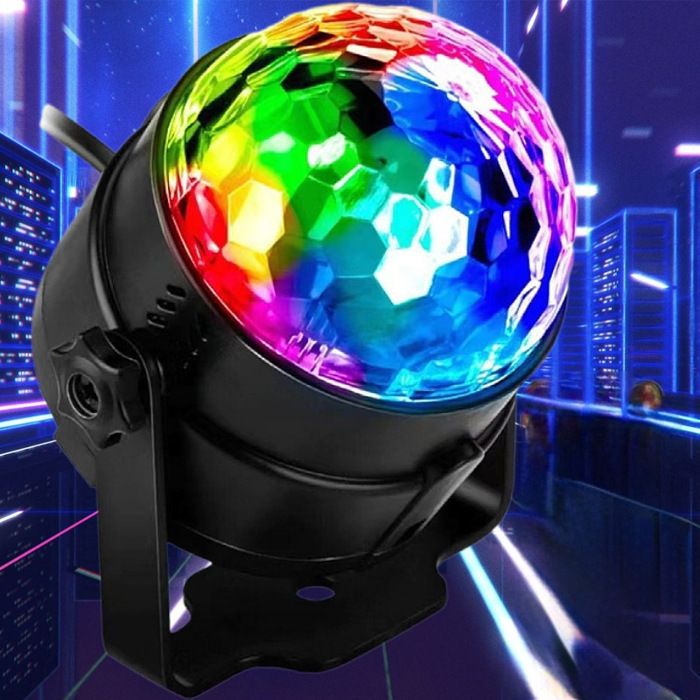 Boule Disco 2 Pack,YAZEKY, Lampe de Scène Projecteur,lumineuse, 360