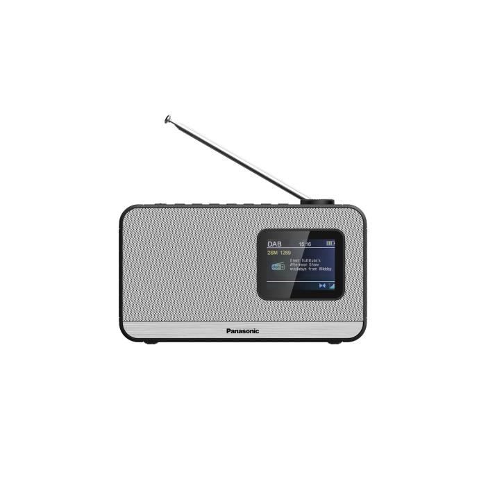 Radio portable FM / DAB+,Technologie Bluetooth,Puissance de 3 watts,Ecran LCD rétroéclairé