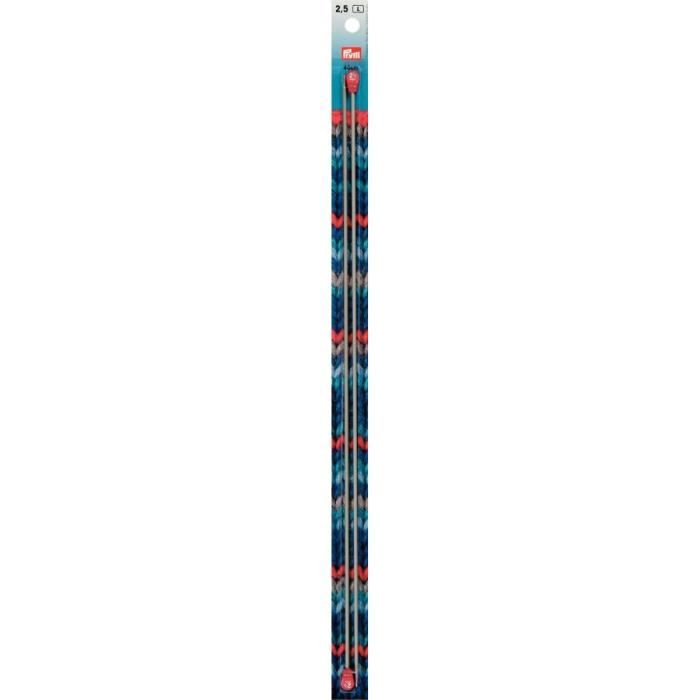 Prym Aiguilles à Tricoter Circulaires Aluminium 60cm 3,50mm Gris-Perle