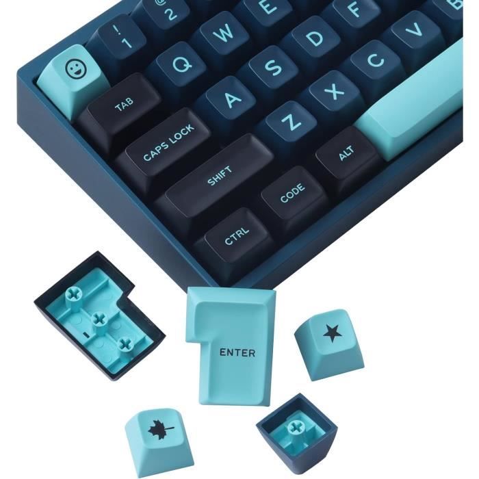 Keys Sa Computer Double Shot Keycaps, 173 Keys Sa Profile Keycaps Set Avec 2.75U, 3U, 6 ...