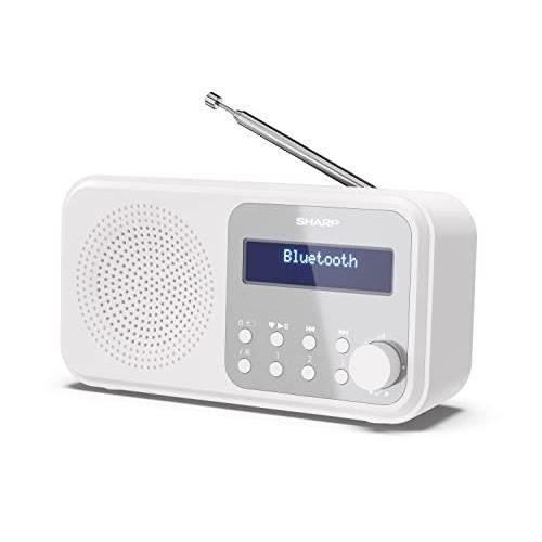 Radio Portable - SHARP - DR-P420 - DAB/DAB+/FM - Bluetooth - Alimentation USB/Piles
