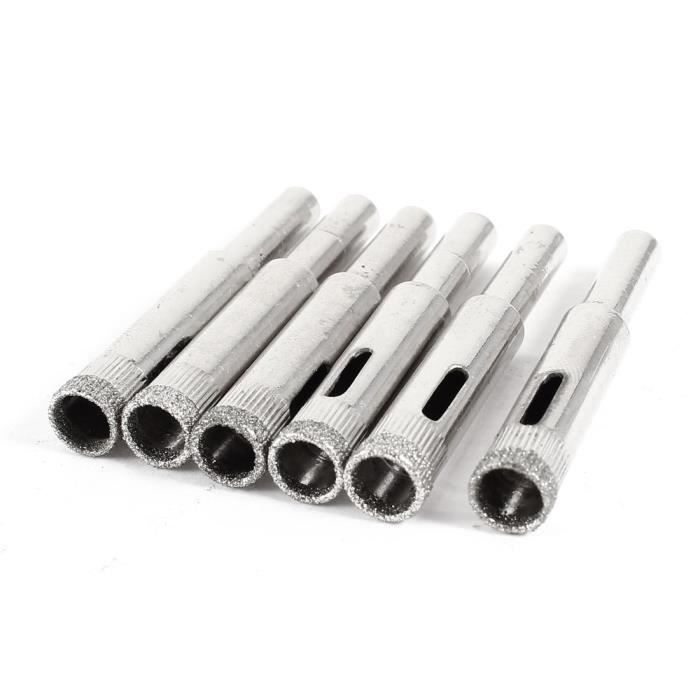 2 pcs 38 mm 1.5/" Diamond Coated Drill Bit Trou Scie Verre Céramique Marbre Granit