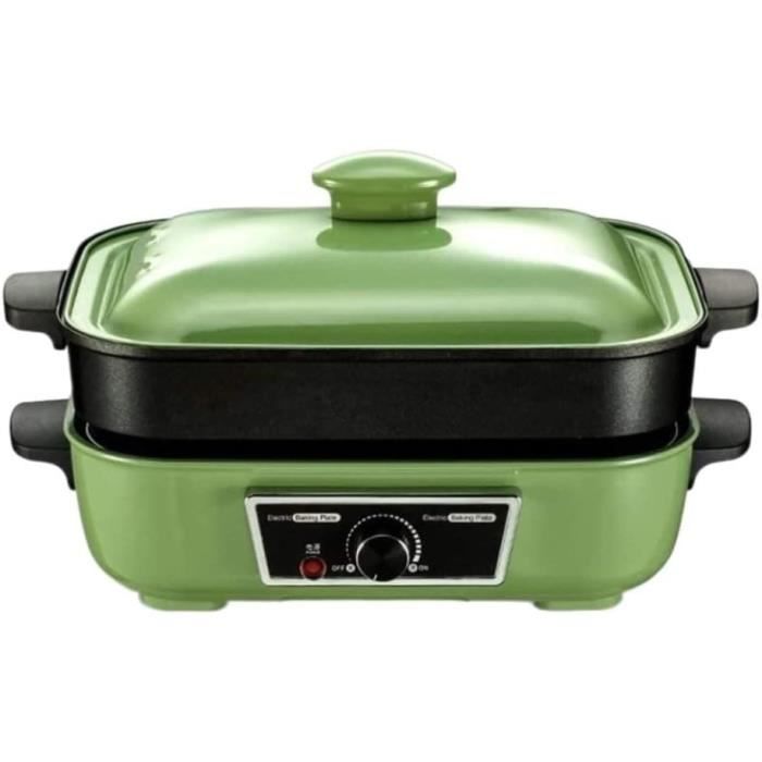 LICHSY Barbecue à Charbon BBQ Charbon Hot Pot Grill Électrique