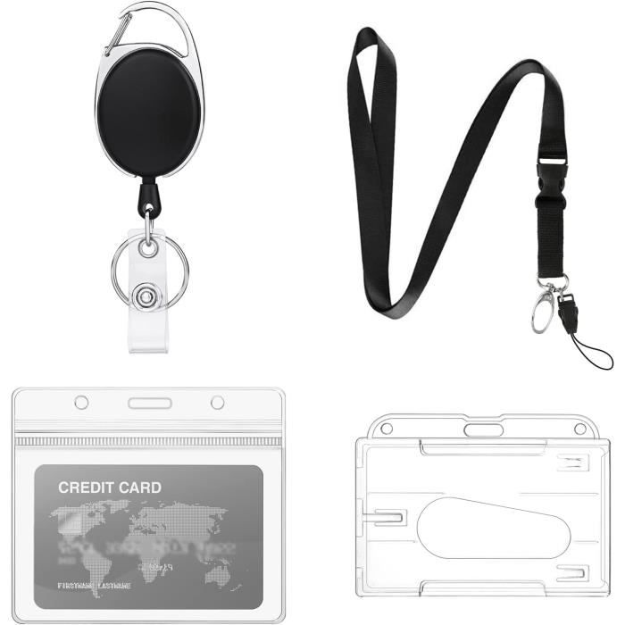 Porte-Clés Rétractable Avec Cordon Élastique - Anti-Perte Pour Ceinture, Sac à Dos - Outdoor