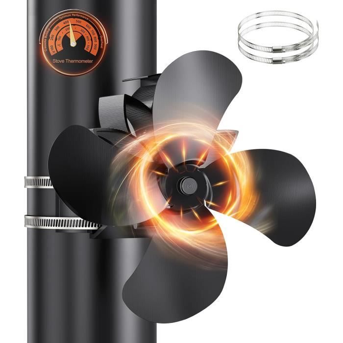 Ventilateur De Cheminée Rond Diamètre 25 Cm (250 Mm) - En Acier Galvanisé, Couleur Brun/gris, Neuf, Fabriqué En Italie