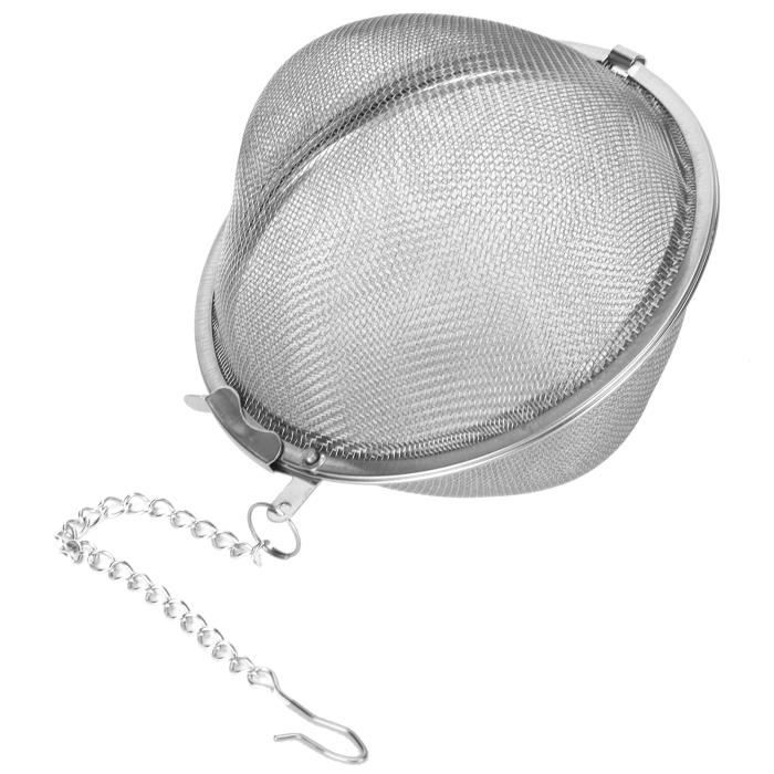 Thé à thé en acier inoxydable à maille fine Infuseur de thé, ustensiles