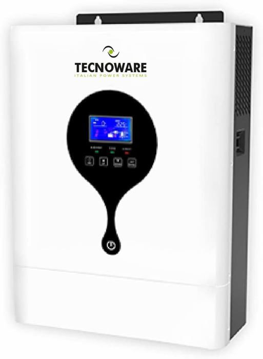 Tecnoware ATA Inverseur Solaire 3500VA - 24V Batterie – MPPT 120V-450V – 500Voc