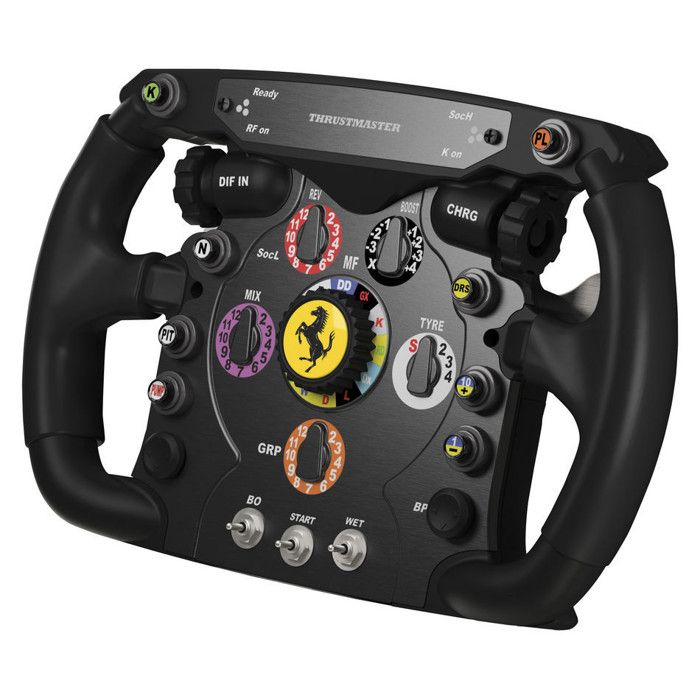 Volant F1 - Thrustmaster - Ferrari F1 Wheel Add-On - Filaire - Windows 10 - Noir