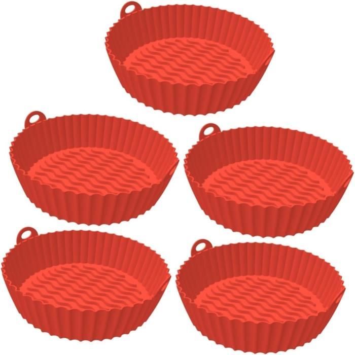 Aimants En Silicone Pour Friteuse à Air - 6 Pièces Pour Fixer Le Papier Sulfuré, Résistants à La Chaleur