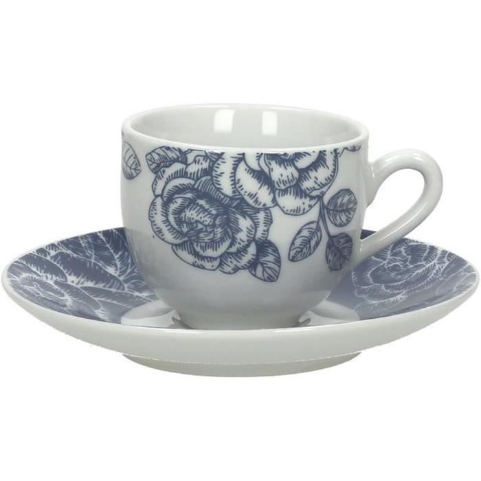 Rosenthal, Un Ensemble De Quatre Tasses à Café Et De Soucoupes Assorties Motifs De No%c3%abl