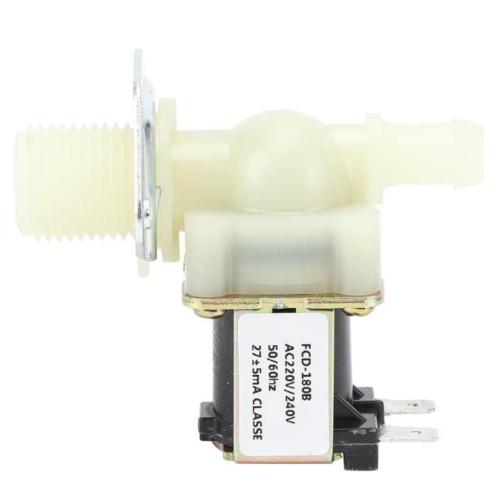 Électrovanne 220V Pour Lave-Vaisselle | Vanne De Contrôle Électrique En Plastique | Compatible Réfrigérateurs