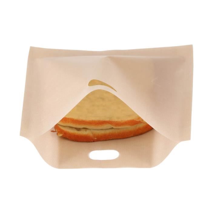 Lot De 10 Sacs à Grille-pain Réutilisables – Sans BPA, Résistants à 250°C, Pour Four, Micro-ondes, Barbecue