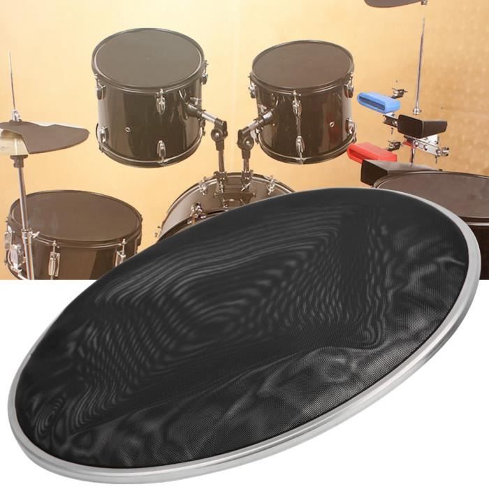 Kit de batterie argenté pour tambour pour ajuster létanchéité de la peau du tambour 