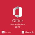 Microsoft Office 2021 Home & Business pour Mac 1 clé produit pour 1 MAC-1