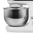 Robot pâtissier Tristar MX-4817 - 1200 W - Bol en Acier Inoxydable 5L - Blanc-1