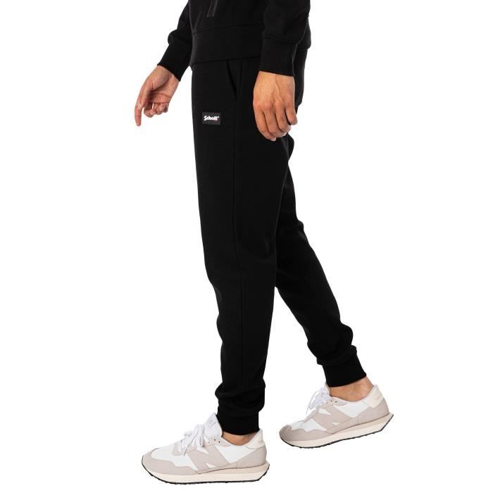 Pantalon de jogging homme noir avec étoile sur le devant