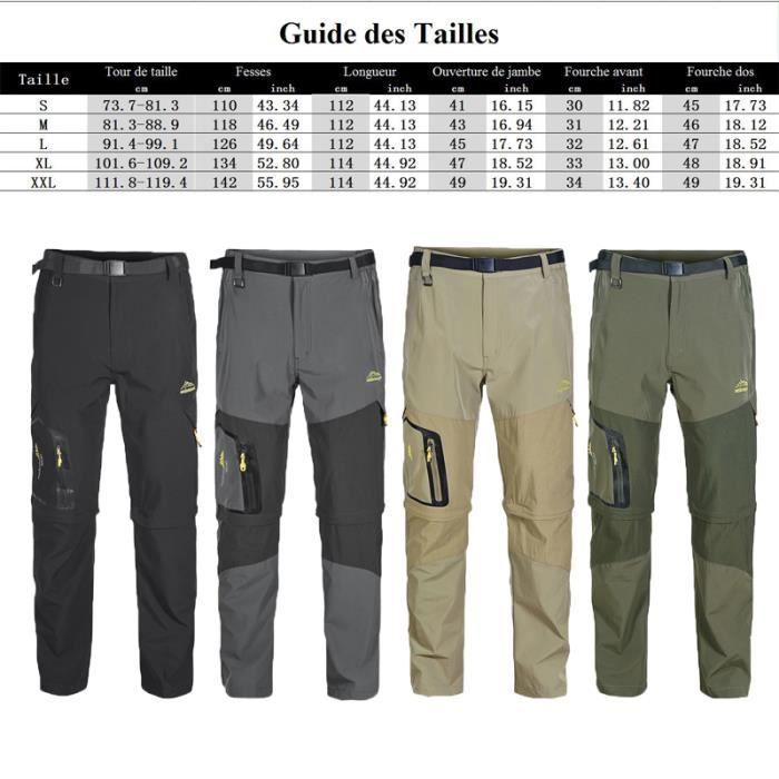 Pantalons de randonnée et trekking homme