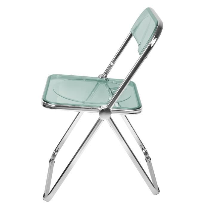 Chaise pliante haut de gamme - Matériau acrylique supérieur