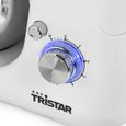 Robot pâtissier Tristar MX-4817 - 1200 W - Bol en Acier Inoxydable 5L - Blanc-2