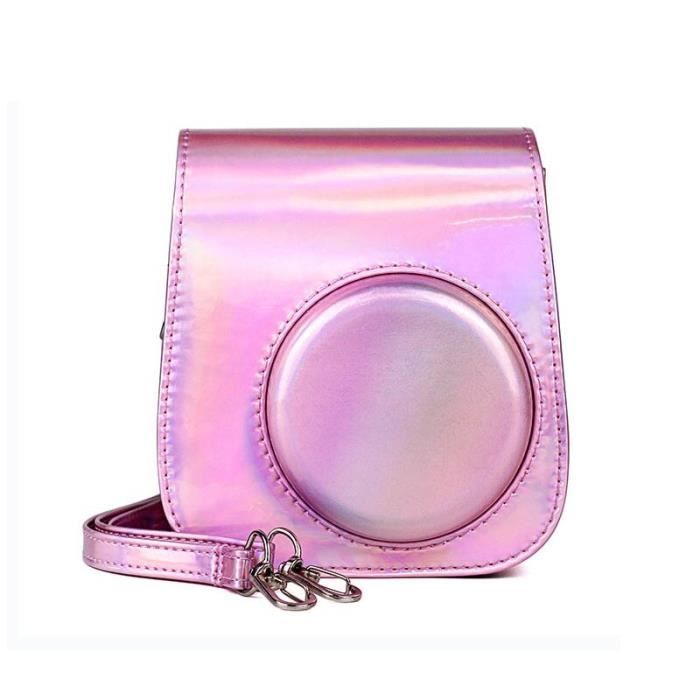 Sacoche holographique pour appareil photo Instax Mini 11 sac
