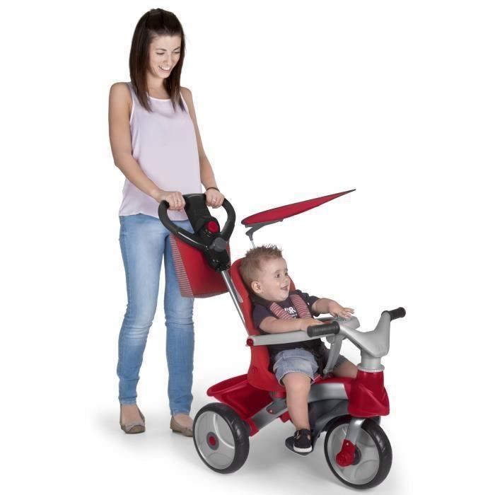 Tricycle évolutif pour bébé 4 en 1 - LaiZere!!! - Rouge - 10 à 36 mois - Poussette  Vélo Enfant - Cdiscount Jeux - Jouets