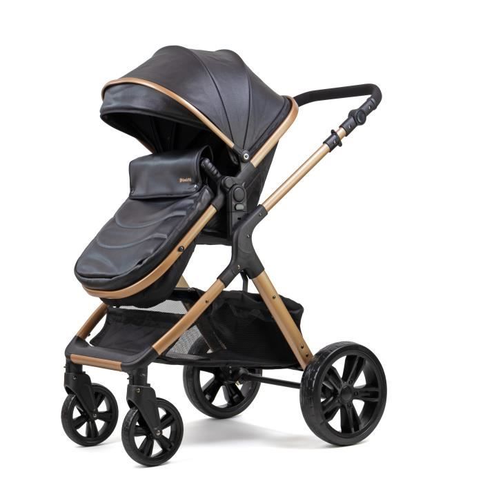 Poussette simili cuir shop