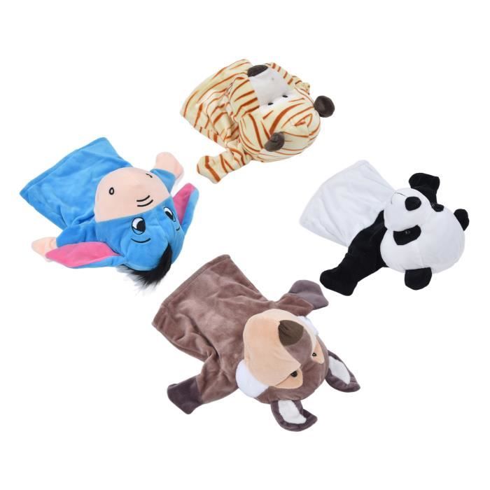 Lot De 6 Marionnettes à Main Familiales – Grand-père, Grand-mère, Père, Mère, Fils, Fille – Théâtre, éveil – Dès 3 Ans