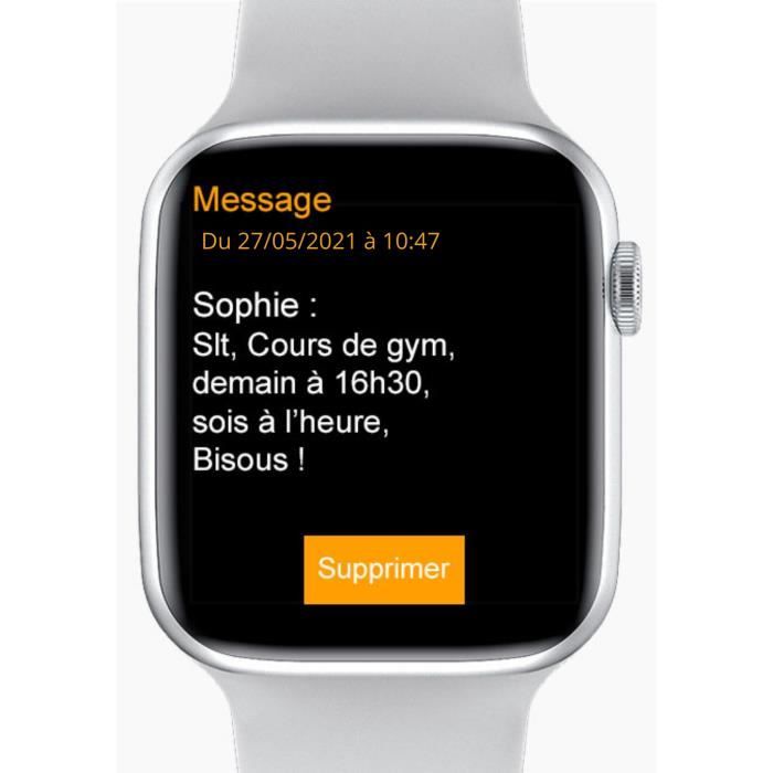 Montre connect e XWatch Pro Noir Cdiscount T l phonie