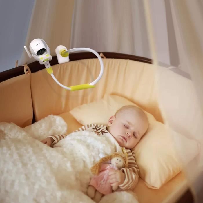 Support pour babyphone Fixation pour bébé Moniteur Soutien pour Moniteur  Flexible Universel (Vert) 93 - Cdiscount Puériculture & Eveil bébé