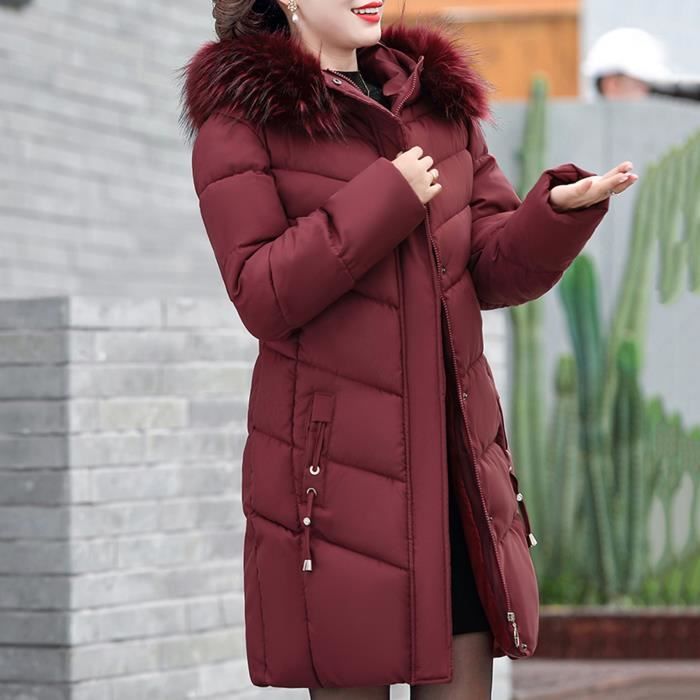 Veste matelassée longue best sale femme