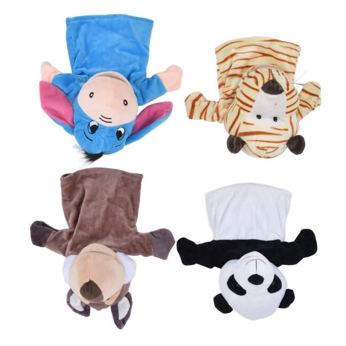 Marionnette à main pour animaux Marionnette à main en peluche douce Animal en peluche