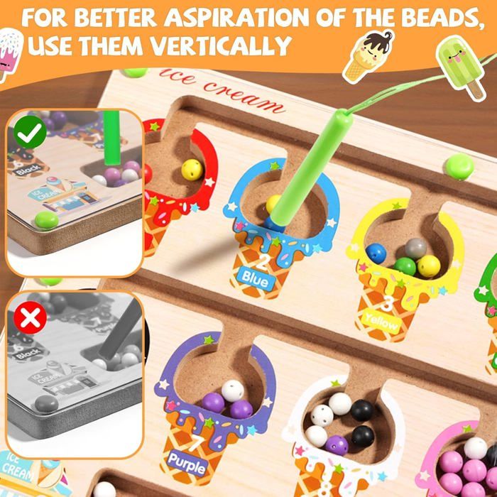 Labyrinthe Magnetique Tangram 3 En 1 Pour Enfant