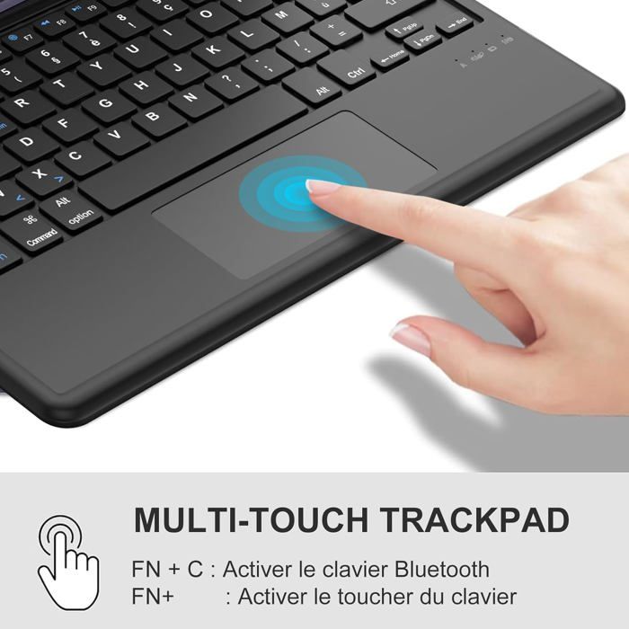 SENGBIRCH Coque Clavier pour Xiaomi Pad 6s Pro 12.4 2024 - AZERTY Français Clavier avec Fente pour Stylo, Détachable sans Fil Bluetooth pour Xiaomi Pad 6s Pro 12.4, Violet Lavande SENGBIRCH Coque Clavier pour Xiaomi Pad 6s Pro 12.4 2024 - AZERTY Français Clavier avec Fente pour Stylo, Détachable sans Fil Bluetooth pour Xiaomi Pad 6s Pro 12.4, Violet Lavande