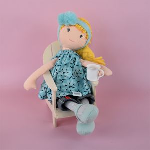 BYNYXI Poupée Câline Fille 50 Cm - Peluche Douce Et Réconfortante Pour Enfants Dès 1 An