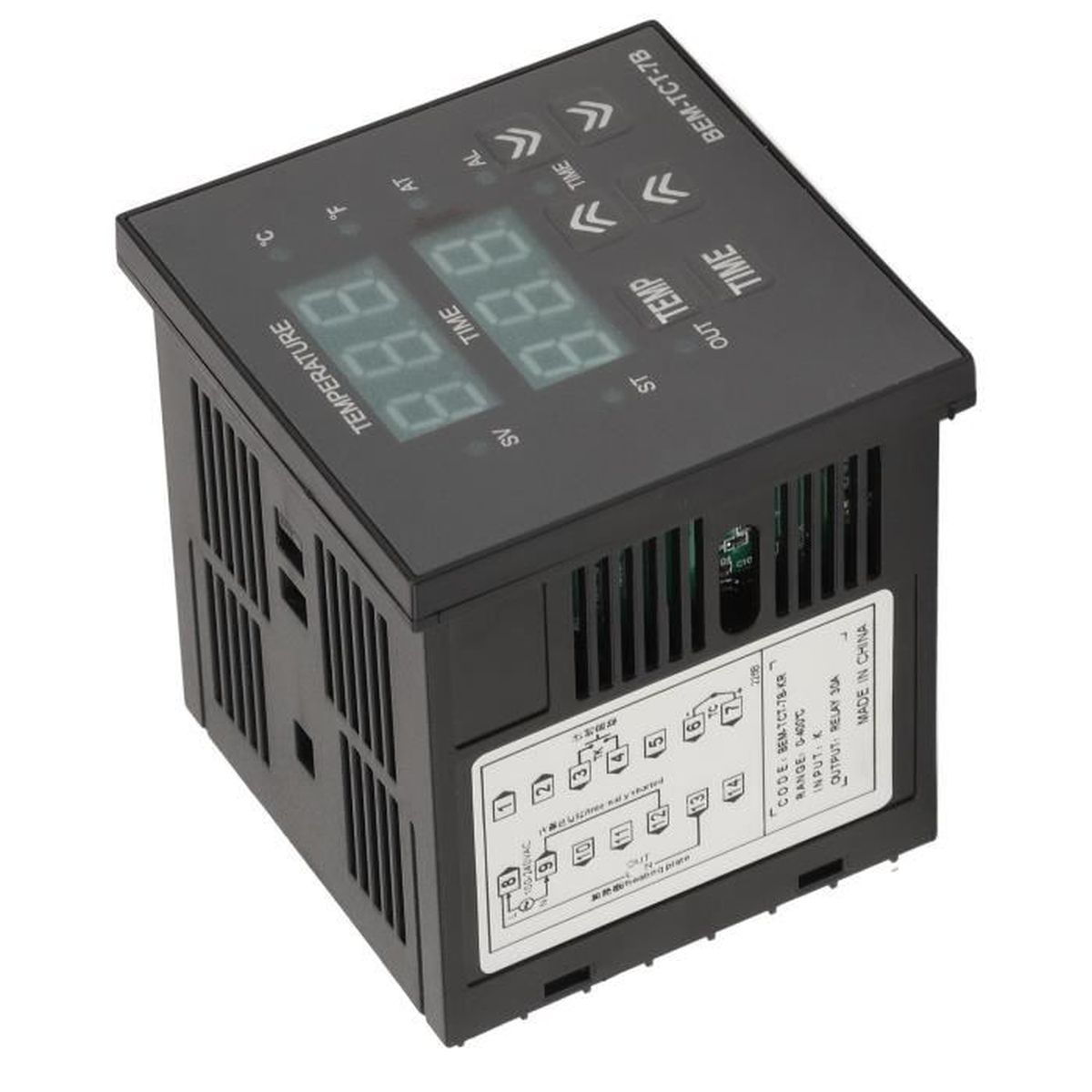 STC-3028 Contrôle de Température 12V/24V/110V /220V Affichage Numérique Contrôleur de