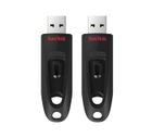 Lot de 2 Clé USB SANDISK Ultra 128 Go 128GB 128g USB 3.0 jusqu'à 130Mo/s SDCZ48-128G-U46