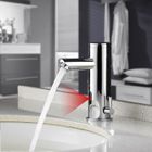 Auralum Robinet de Lavabo Capteur Infrarouge Automatique Chromé Mitigeur Vasque à Poser Salle de Bain Eau Froide et Chaude