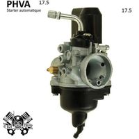 Carburateur 17.5 PHVA Neuf pour Scooter 50cc 2T Vespa, Yamaha, Peugeot, LUDIX